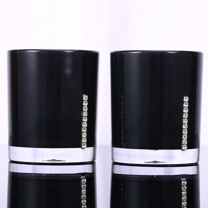 Yosoo 5er Set erstklassig (hochwertiges Acryl) Bad Lotion Set Flaschen Zahnbürstenhalter Zahnputzbec