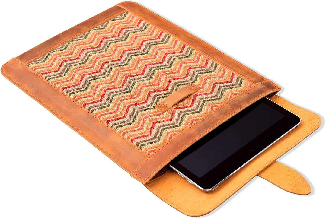 LONDO Echtleder-Ärmeltasche für Ipad - Small Kamel Small, Kamel Small