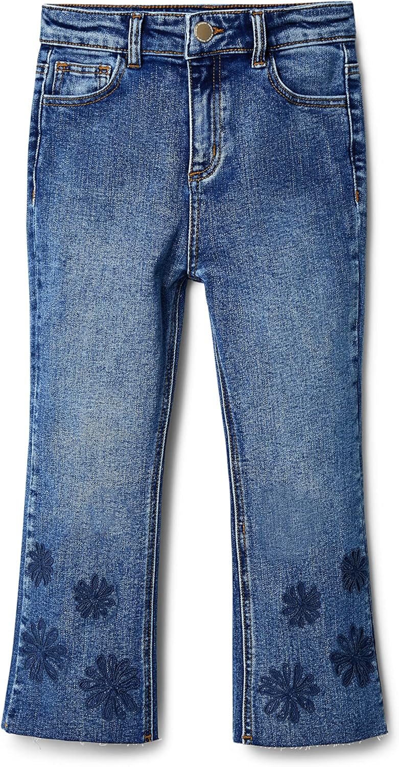 Desigual Mädchen Kids Top-BO Jeans 4 Jahre Blau, 4 Jahre Blau