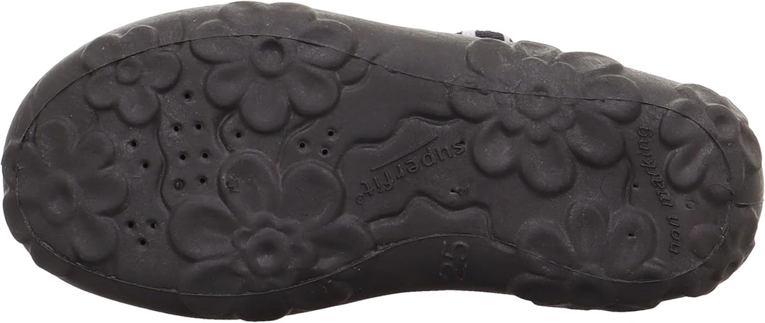Superfit Mädchen Bonny Hausschuh 23 EU Schwarz 0000, 23 EU Schwarz 0000