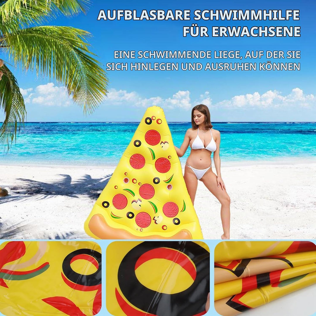 ACTOYS Luftmatratze Wasser Erwachsene Kinder, Luftmatratze Pool Aufblasbare, Aufblasbare Schwimmbett