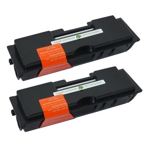 2X Rebuilt Toner für Kyocera TK 18 für FS 1118/1020 Kyocera/Mita FS 1018 MFP / 1020 / D/DN/DT/DTN Ky