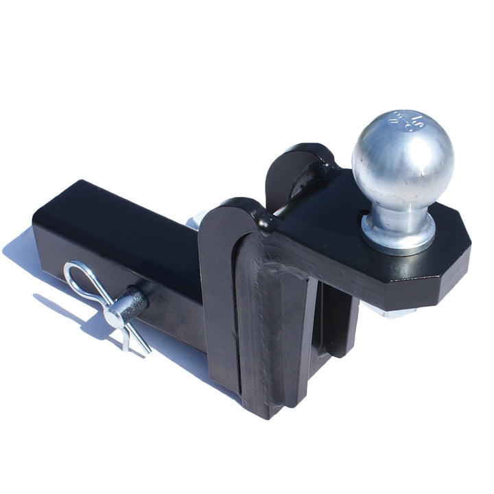 XIMPLIO AHK-Einschub US-Adapter für US-Fahrzeuge Vierkantrohraufnahme (Receiver) 2 Zoll - 51x51mm (H