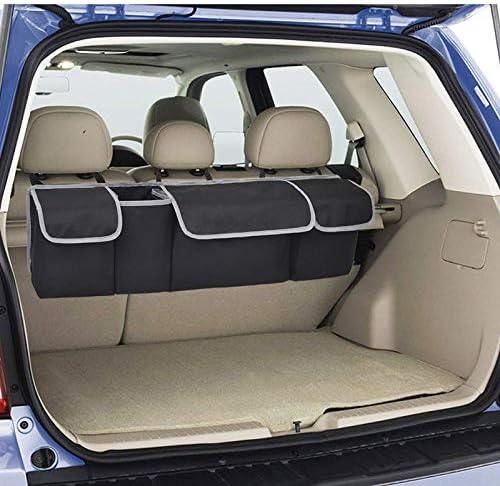 Car Design Kofferraumtasche Organizer Autotasch Robuster Schwarz Nadelfilz, für Jedes Fahrzeug Passe