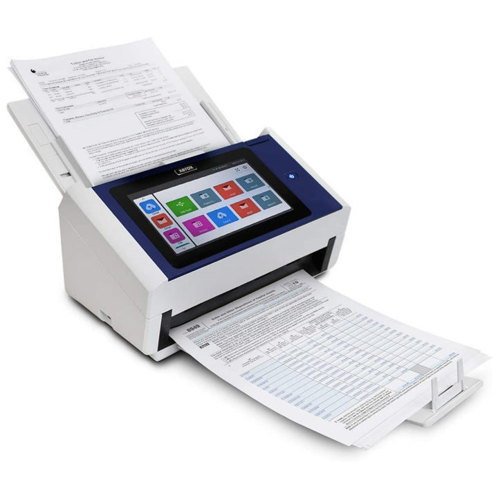 Xerox N60w Pro Scanner, USB Duplex Office Dokumentenscanner für PC, 8 Zoll Touchscreen, 65 PPM, 100