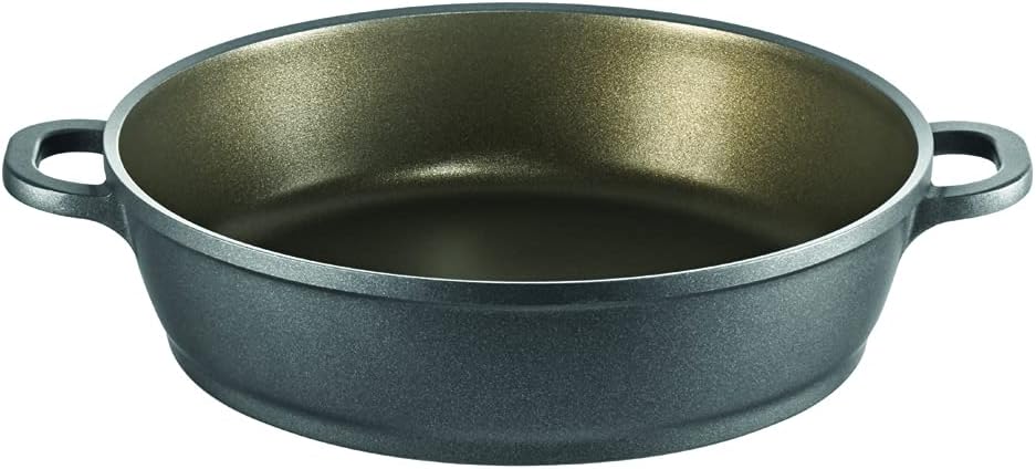 Berndes Vario Click Induction Plus Bratpfanne 32 cm, Aluguss Kochtopf 32 cm, Kochtopf 32 cm