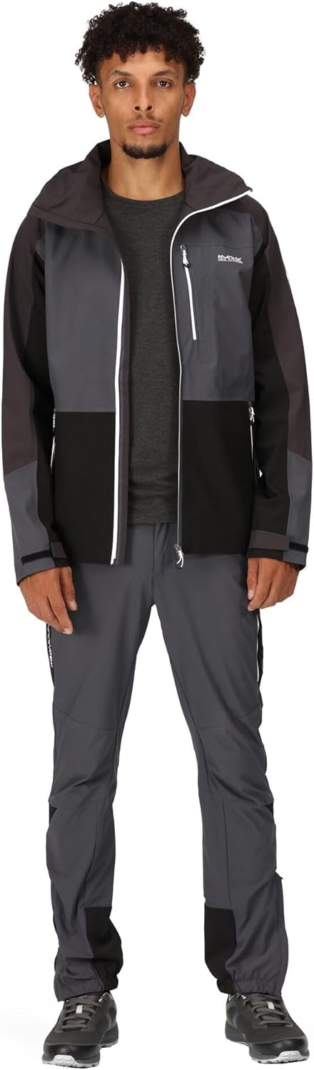 Regatta Herren Bosfield Funktions- Regenjacke RMA387 M Gelb, M Gelb