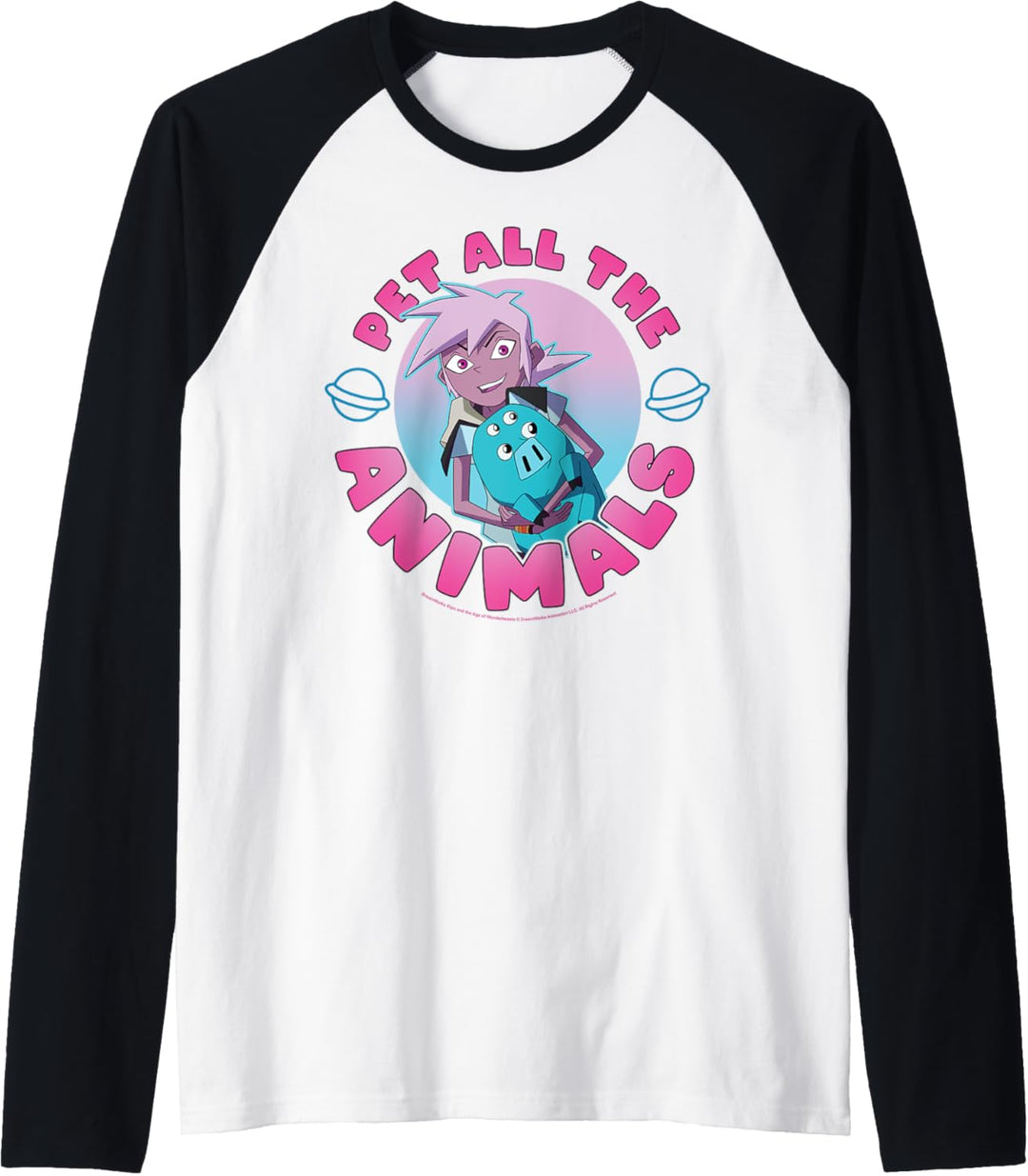 Kipo And The Age Of Wonderbeasts Pet All The Animals Raglan