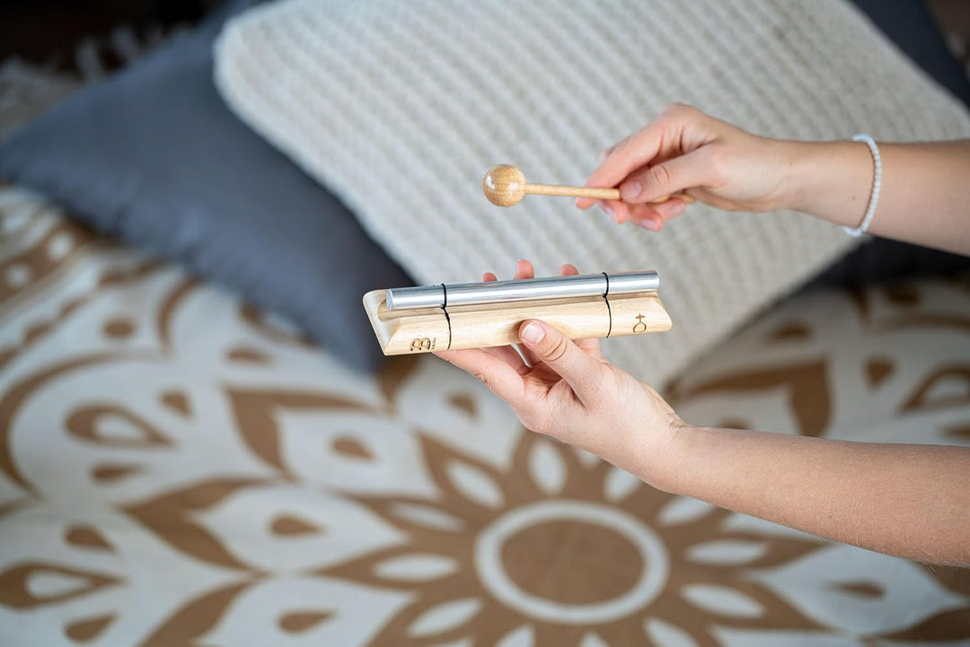 Sonic Energy Klangstab Erde/Om – 2177,60 Hz, Ton Cis7 – Energy Chime für Meditation, Therapie, Klass