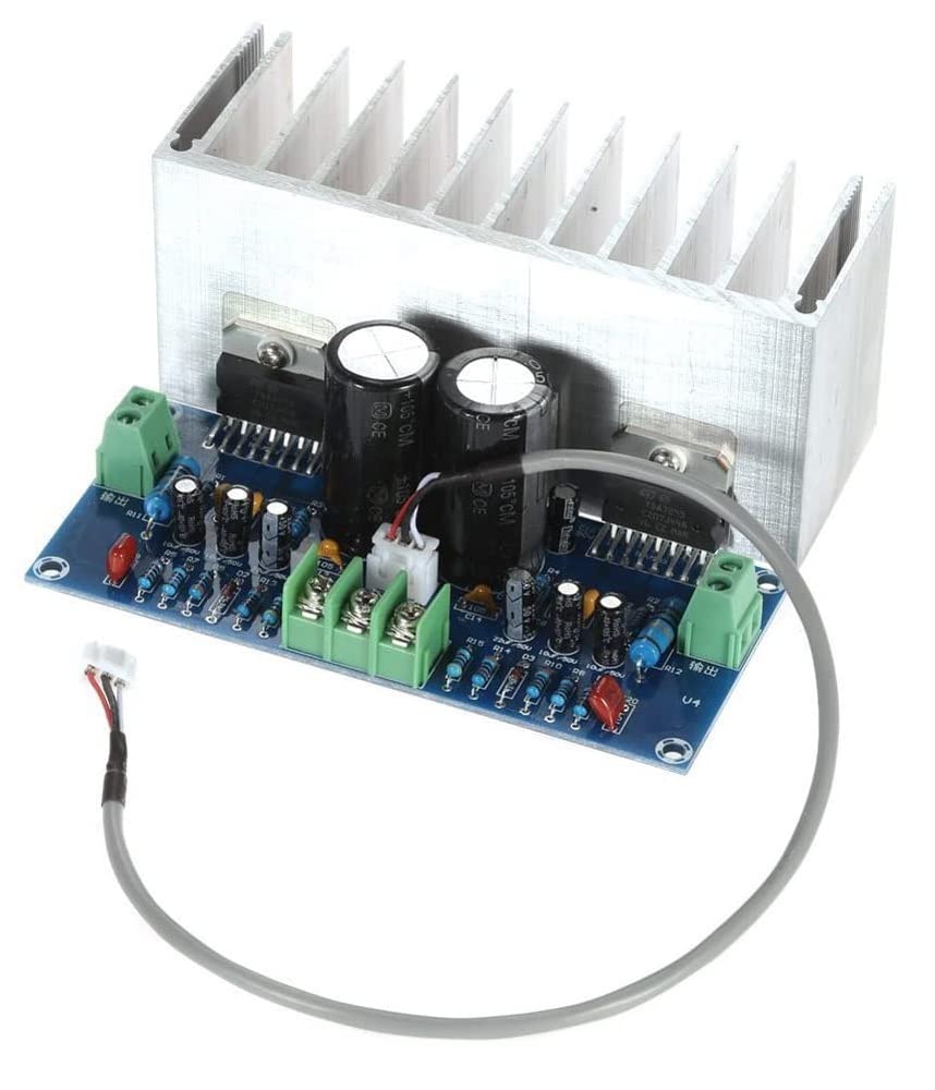 TDA7293x2 2-Kanal 100 W + 100 W Digitale Stereo-Audio-Verstärkerplatine 2.0 mit Kabel HIFI