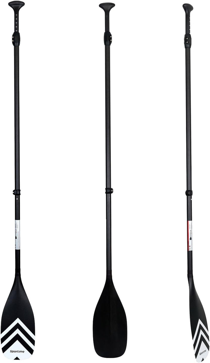 Sportime Full-Carbon-Paddel 3-teilig