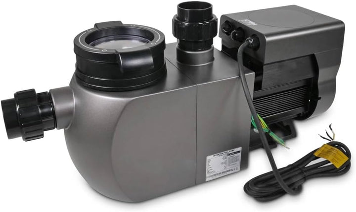 AquaForte InverPro VS IP30 WiFi Poolpumpe - Flüsterleise &amp; Energiesparend - Per App steuerbar - Vari