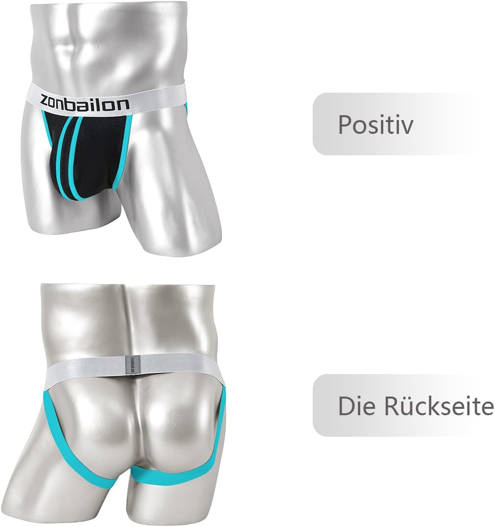 YAHWULAI Niedrige Taille Herren Strings Weich und Bequem Leicht Dehnbar M 1 Pack:grün, M 1 Pack:grün