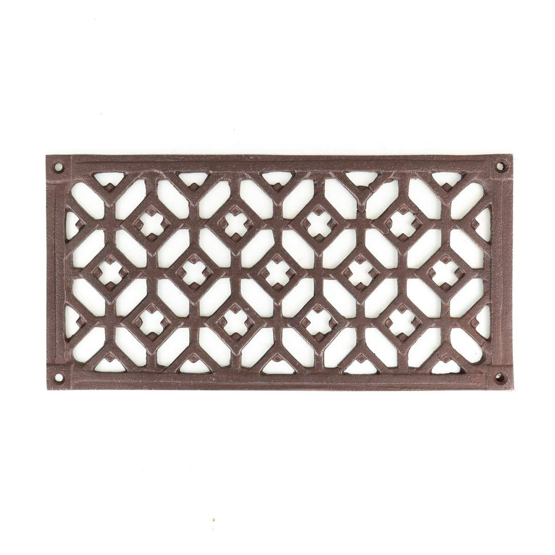 Kamingitter als Luftgitter, Lüftungsgitter für Kachelofen, Warmluftgitter L