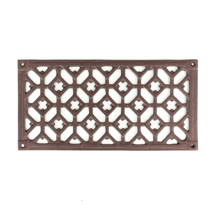 Kamingitter als Luftgitter, Lüftungsgitter für Kachelofen, Warmluftgitter L