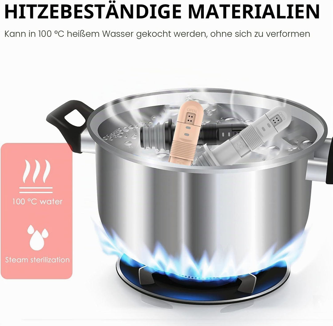 Zooma Portable Bidet, 3pcs Reise Bidet Handbrause für Toilette Outdoor, Camping Flasche Sprühflasche