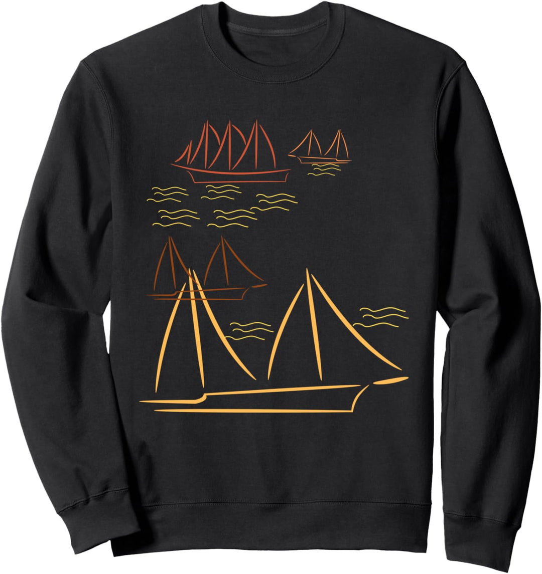 SAILoholic, segeln Damen Segelboot Zubehör Nautik Segler Sweatshirt