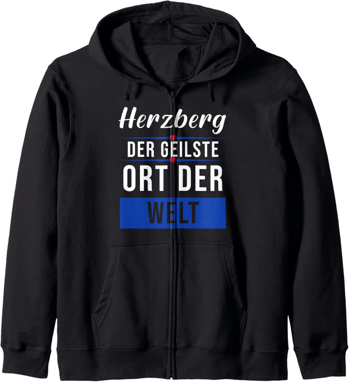 Herzberg der geilste Ort der Welt Kapuzenjacke