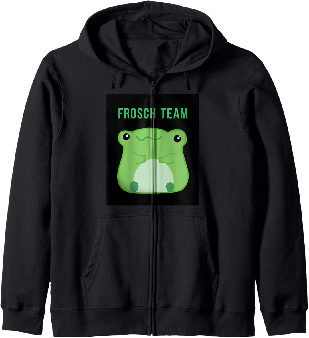 Kawaii Frosch der nette grüne Frosch Kapuzenjacke