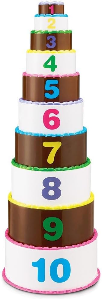 Learning Resources Smart Snacks Stapeltorte mit Zahlen