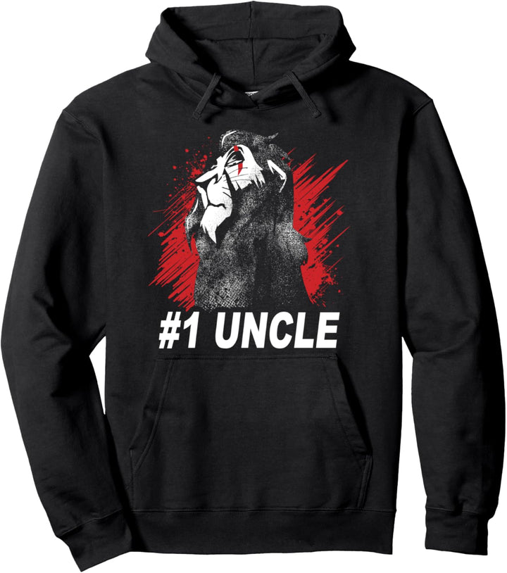 Disney Villains Scar #1 Uncle Poster Pullover Hoodie