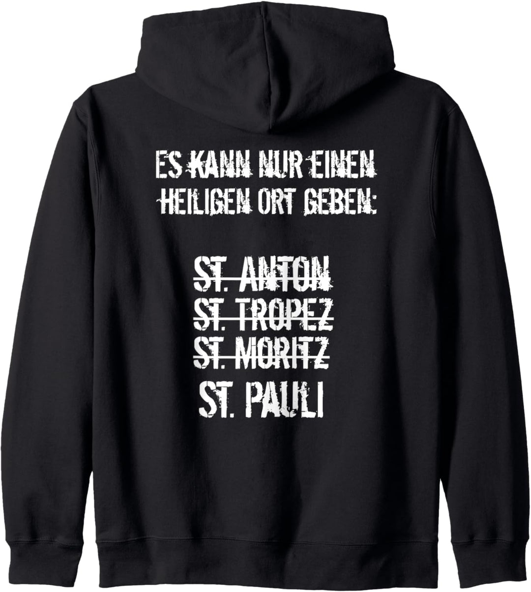 St. Pauli für Hamburg Fan Hafen Urlaub Hamburg St. Pauli Kapuzenjacke