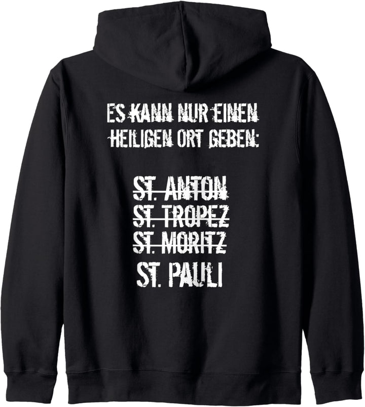 St. Pauli für Hamburg Fan Hafen Urlaub Hamburg St. Pauli Kapuzenjacke