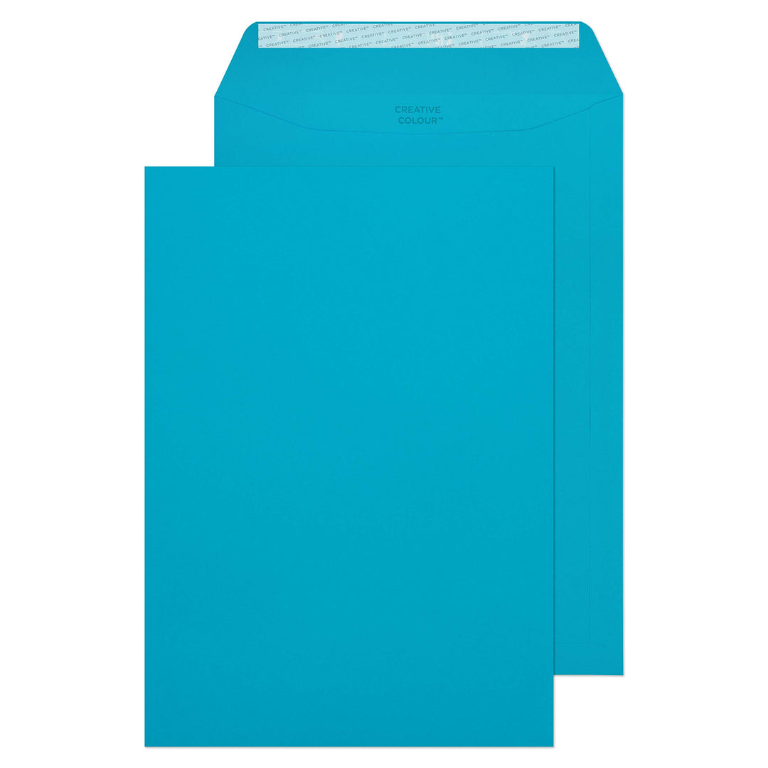 Blake Envelopes Creative Colour 409 Briefumschläge Haftklebung Cocktail Blau C4 229 x 324 mm - 120g/