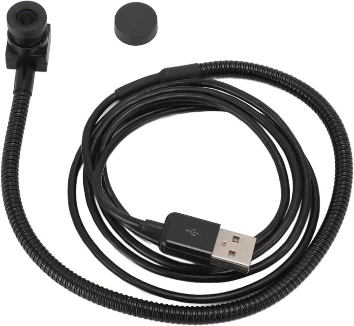 PUSOKEI Eye-to-Center-Kamera, Kleine Mittelbildschirm-Webcam mit Mikrofon für Laptop und Desktop,USB