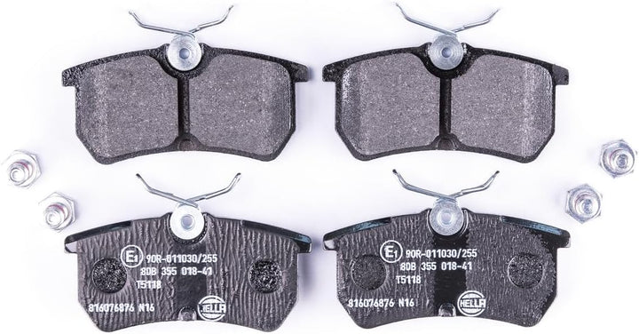 HELLA PAGID 8DB 355 018-411 Bremsbelagsatz - T5118 - Dicke/Stärke: 14.7mm - Bremssystem: Lucas - nic