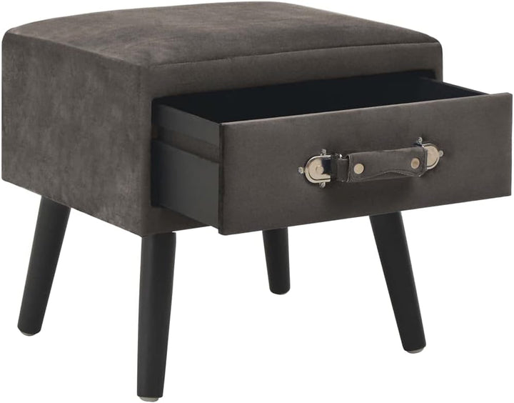 vidaXL Nachttisch mit 1 Schublade Nachtschrank Nachtkonsole Nachtkommode Schlafzimmer Kommode Schran