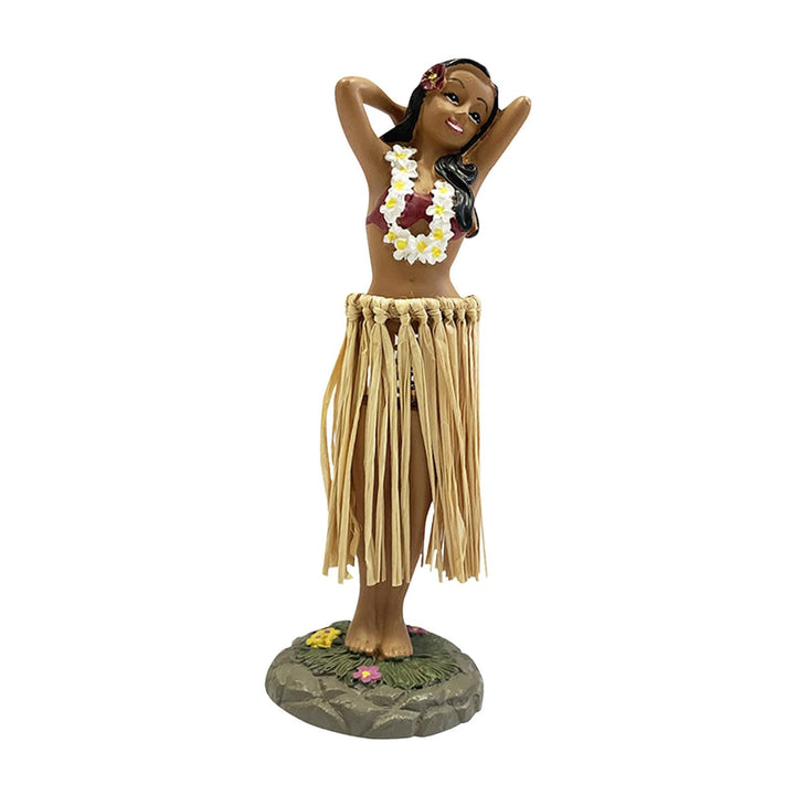 Baoblaze Hawaiianische Tänzerin Auto, Mini Hawaiian Dashboard Doll, Hawaii Hula Girl Posing, Hawaiia