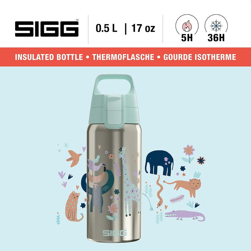 SIGG - Isolierte Trinkflasche Kinder - Shield Therm ONE - Für Kohlensäurehaltige Getränke Geeignet -