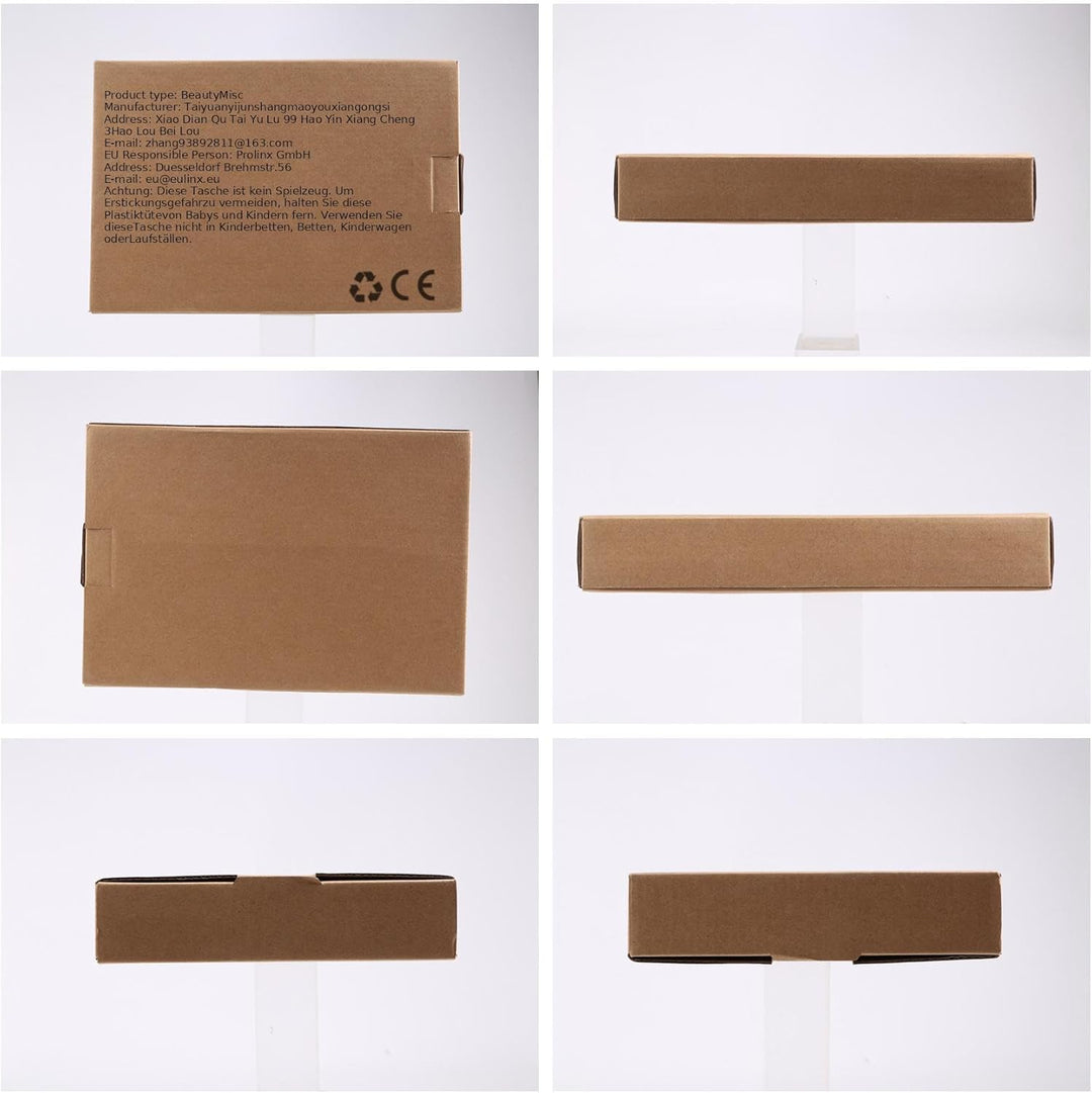 6 Teile/Satz 3 Grössen Abnehmbarer Locken Wickler Pinsel mit Positionierungs Klammern Aluminium Kera
