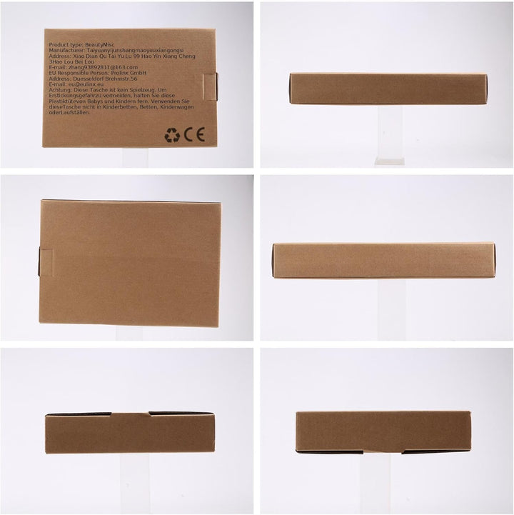 6 Teile/Satz 3 Grössen Abnehmbarer Locken Wickler Pinsel mit Positionierungs Klammern Aluminium Kera