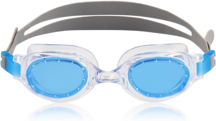 Speedo Hydrospex Unisex Erwachsene Schwimmbrille Classic hellblau, hellblau