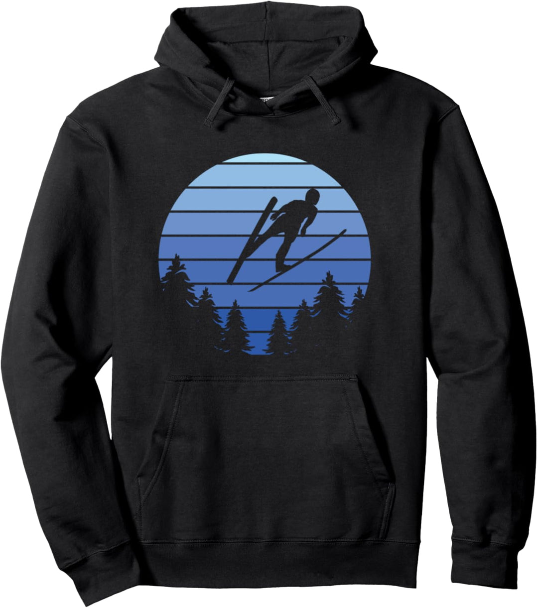 Skiflieger Ski und Wintersport - Skispringen Pullover Hoodie