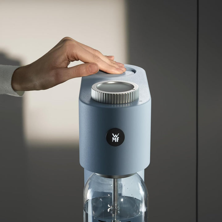 WMF Element One Wassersprudler – vollautomatische Edelstahl Sprudelmaschine mit 3 Einstellungsstufen