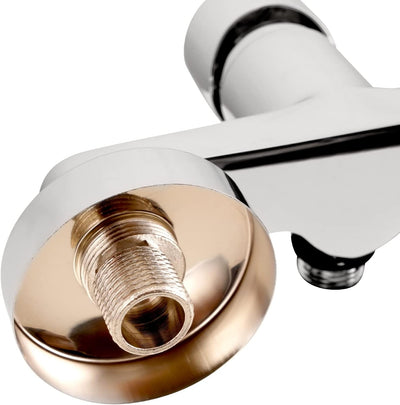 'aquaSu® Einhandmischer Jetmix Style für Brause | Chrom | Wasserhahn | Einhebelmischer | Armatur | M