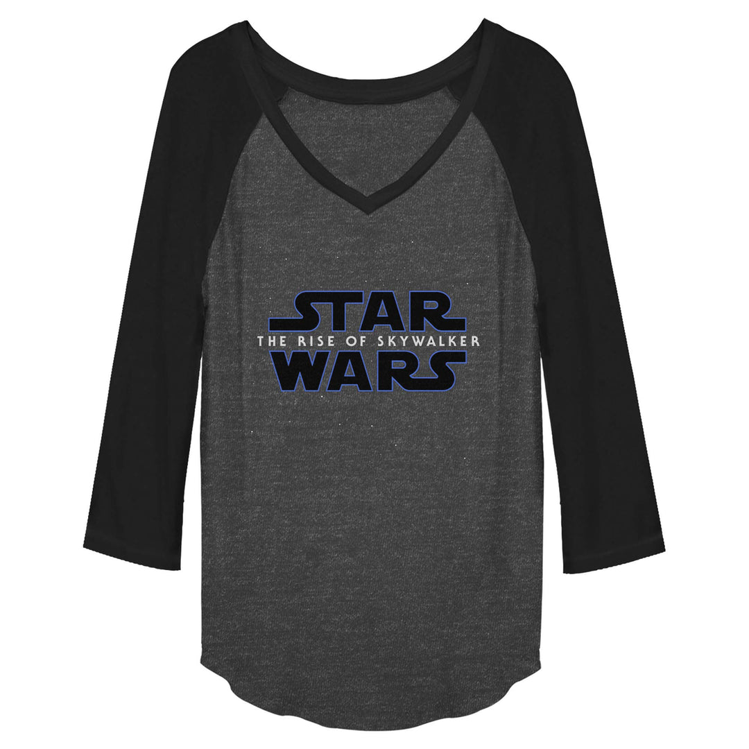 Star Wars Damen T-Shirt XS Chhtr/Schwarz, XS Chhtr/Schwarz