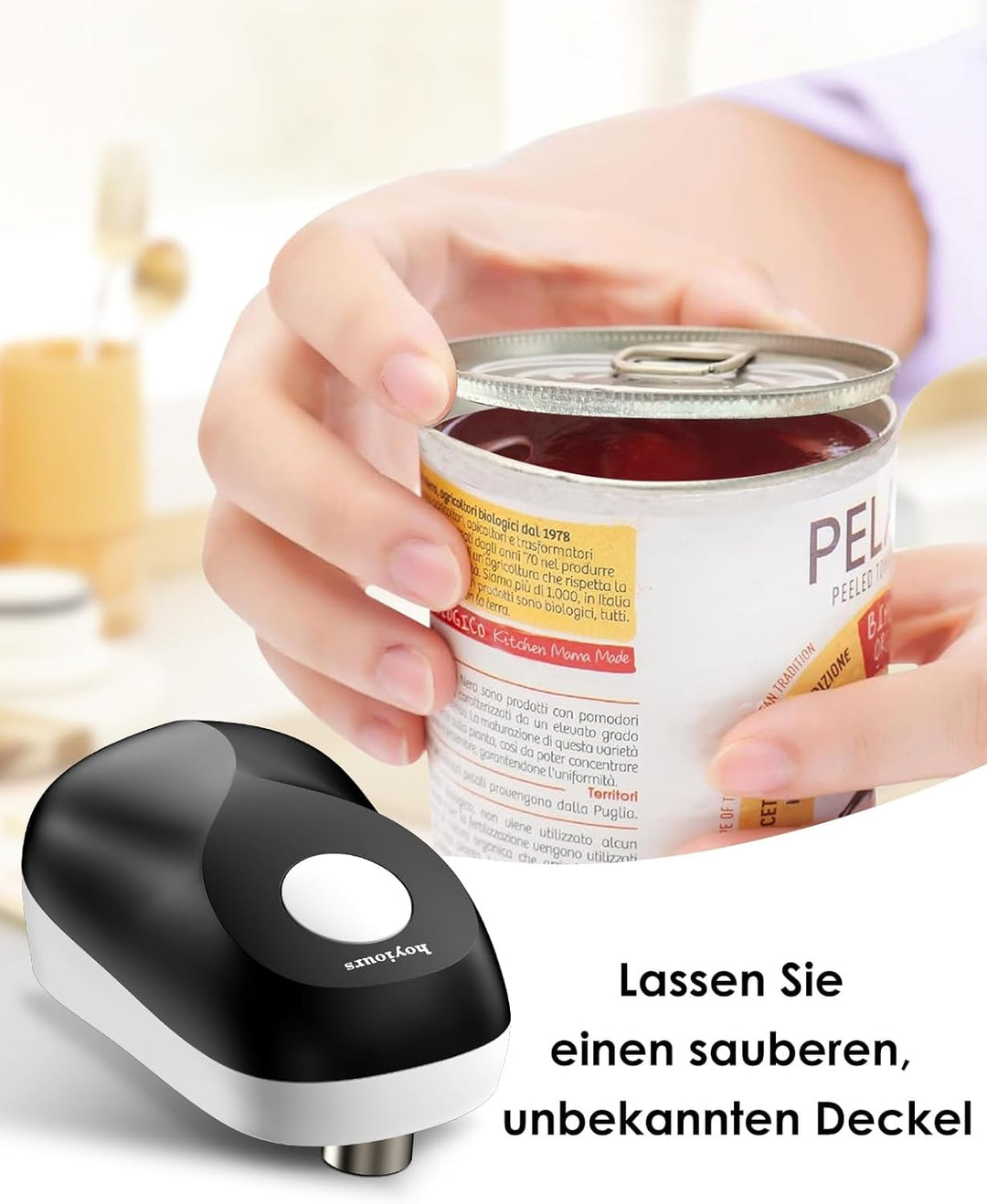 elektrischer dosenöffner hoyiours dosenöffner elektrisch ohne scharfe kanten und automatischer Absch