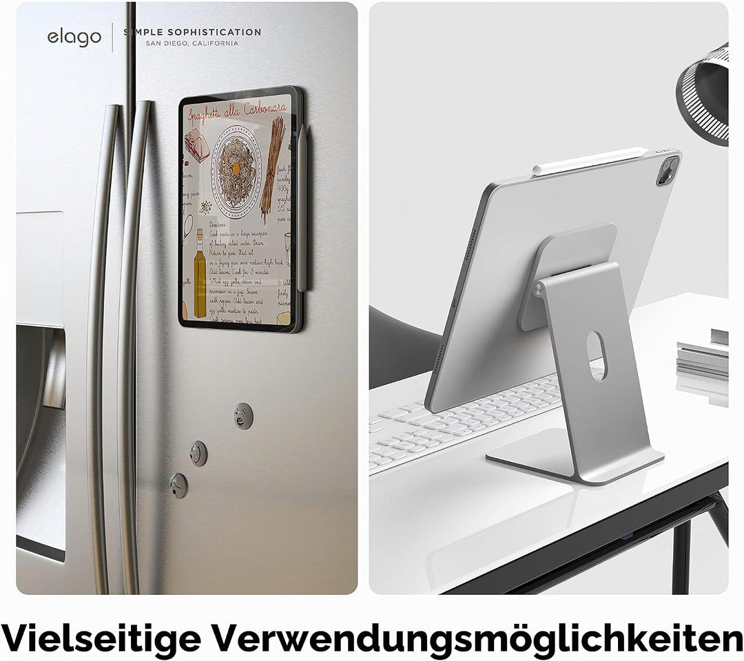 elago Magnetisches Folio Hülle Kompatibel mit iPad Pro 11" 6., 5., 4. Generation - Rückwand kann an