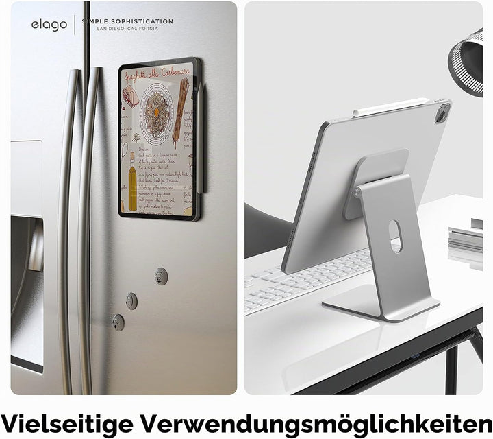 elago Magnetisches Folio Hülle Kompatibel mit iPad Pro 11" 6., 5., 4. Generation - Rückwand kann an