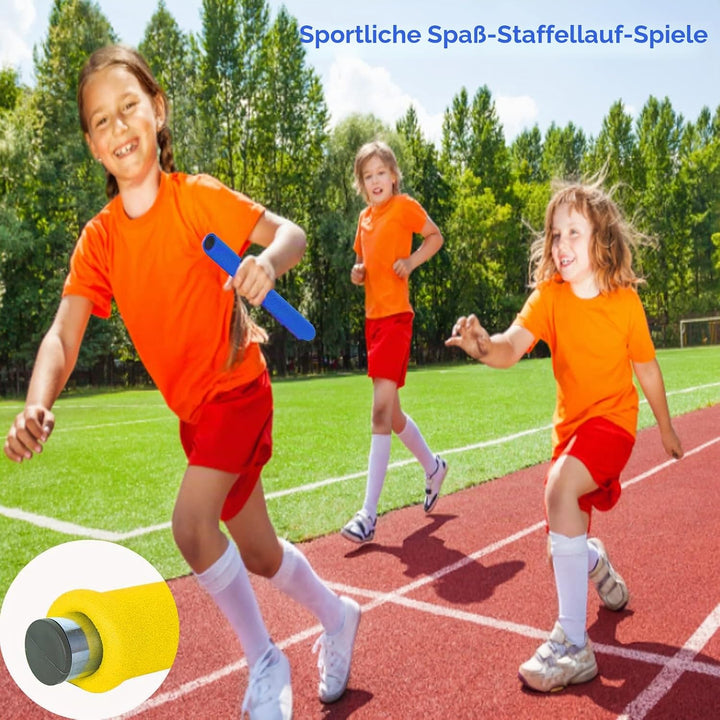 Outdoor Spiele Gartenspiele für Kinder Erwachsene, 4 in 1 Kindergeburtstag Spiele, Sackhüpfen Säcke,