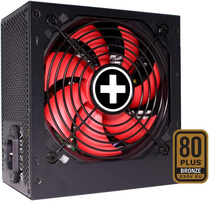 Xilence XP850R10 850W PC Netzteil, 80+ Bronze, Gaming, ATX, rot/schwarz