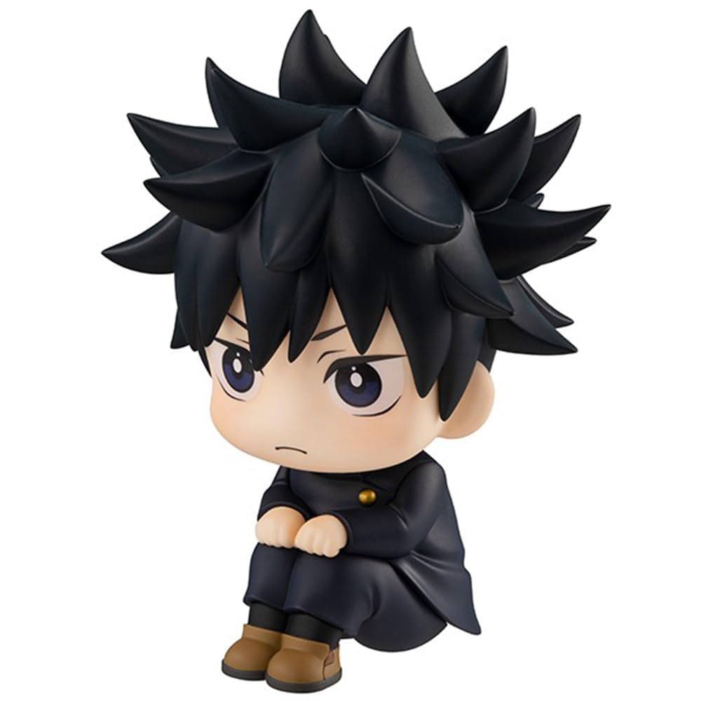 Puruuige Megumi Fushiguro Figuren-Statue Anime Q-Version Megumi Figurine 3,93'' Blick nach oben Pose