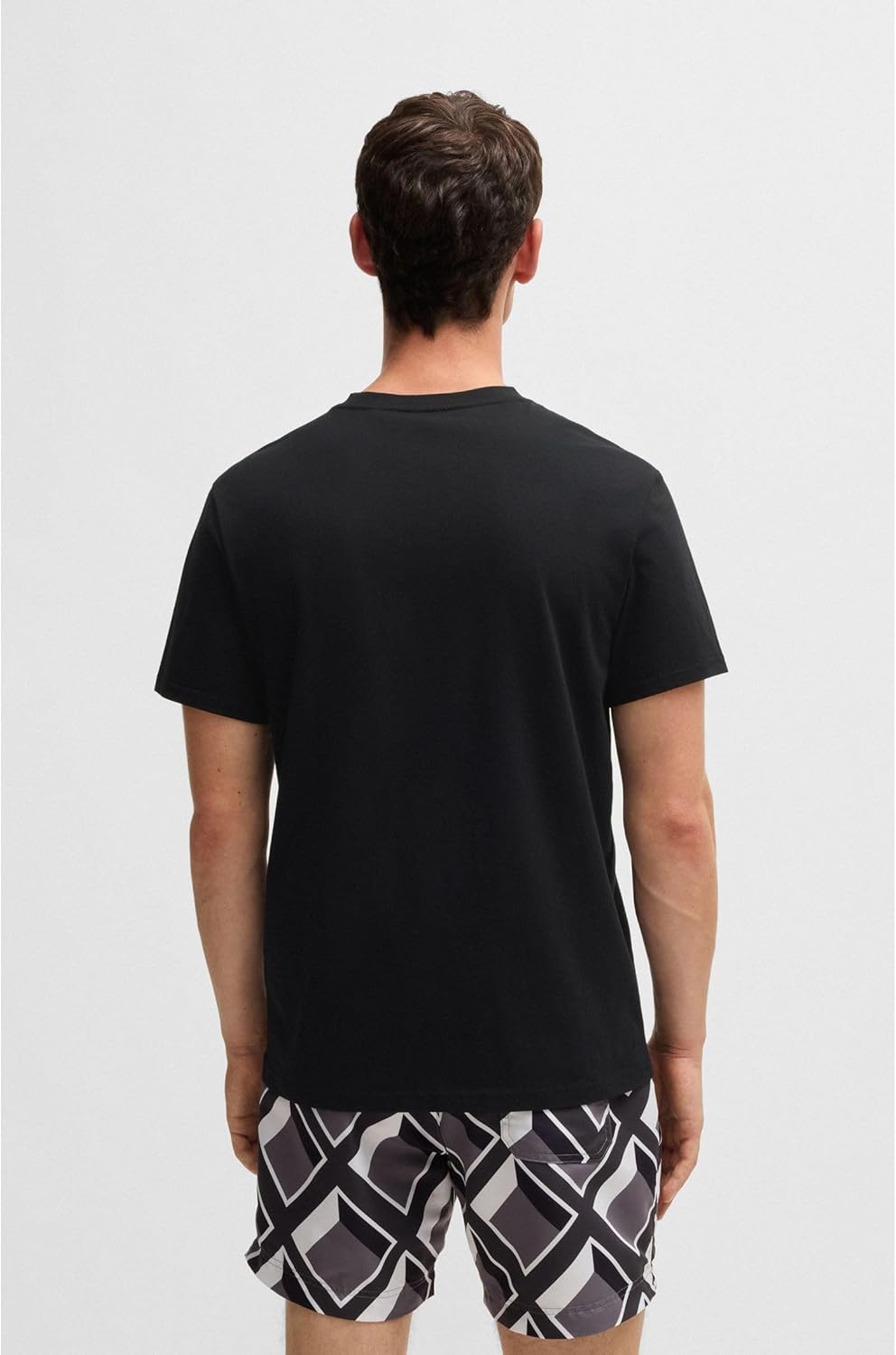 BOSS Herren Rn Beach_T_Shirt, Black1