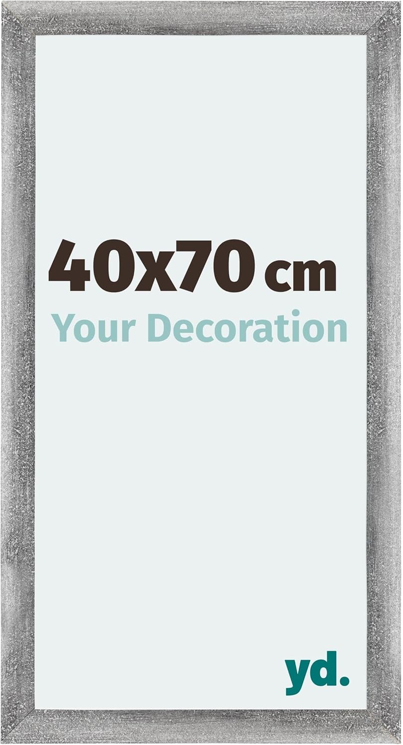 yd. Your Decoration - Bilderrahmen 40x70 cm - Bilderrahmen aus MDF mit Acrylglas - Antireflex - Ausg