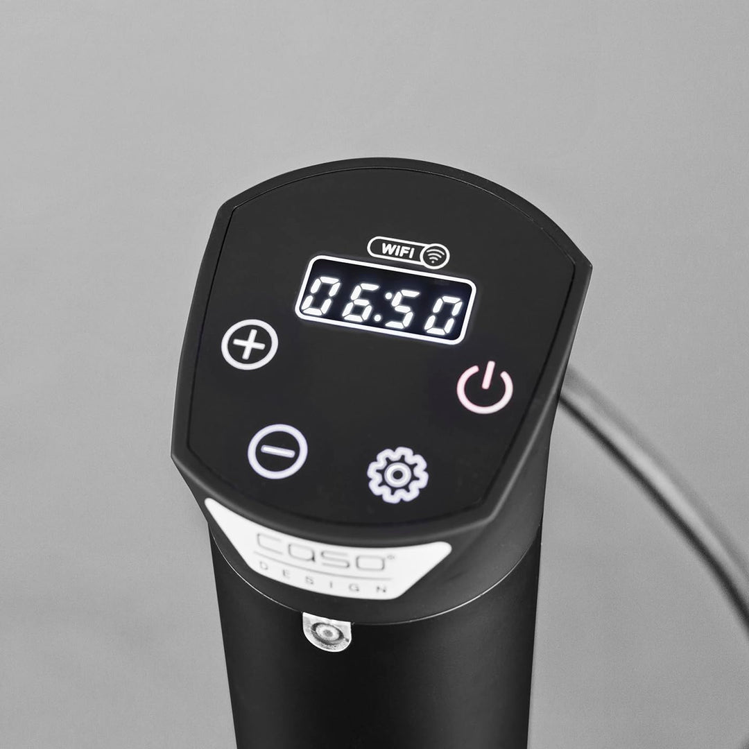 CASO SV 1200 Smart - Sous Vide Garer, schnelle Erhitzung dank leistungsstarken 1200 Watt, komplett w