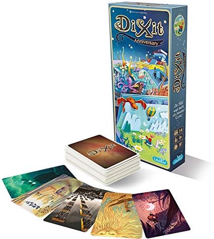 Libellud, Dixit 9 – Anniversary, Erweiterung, Familienspiel, Kartenspiel, 3-8 Spieler, Ab 8+ Jahren,